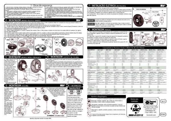 TURBO COLUNA 50CM