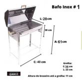 Churrasqueira Bafo Inox n°1  Cod.189