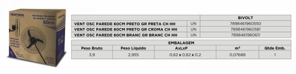 VENTISOL PAREDE 60CM new