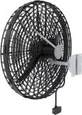 Ventisol Parede 1 Metro Preto 220v (Plástico)