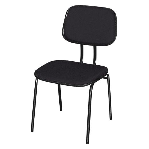 Cadeira Secretária Fixa estofado - LAMINADO