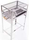 Churrasqueira Inox Dupla Cod.353