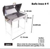 Churrasqueira Bafo Inox n°4 Cod.192